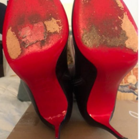 CHRISTIAN LOUBOUTIN KNEE-HIGH BOOTS - Picture 3 of 9